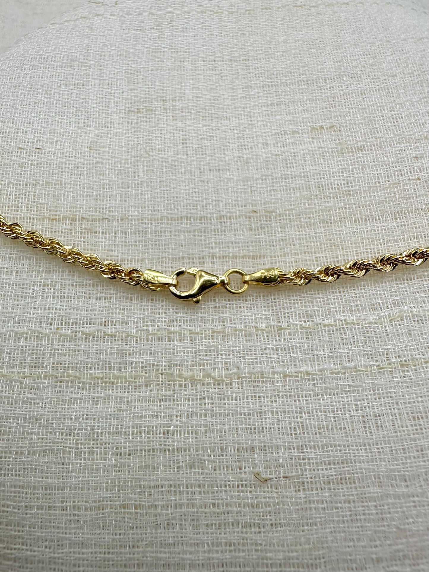 18K Rope Chain | 2.5mm