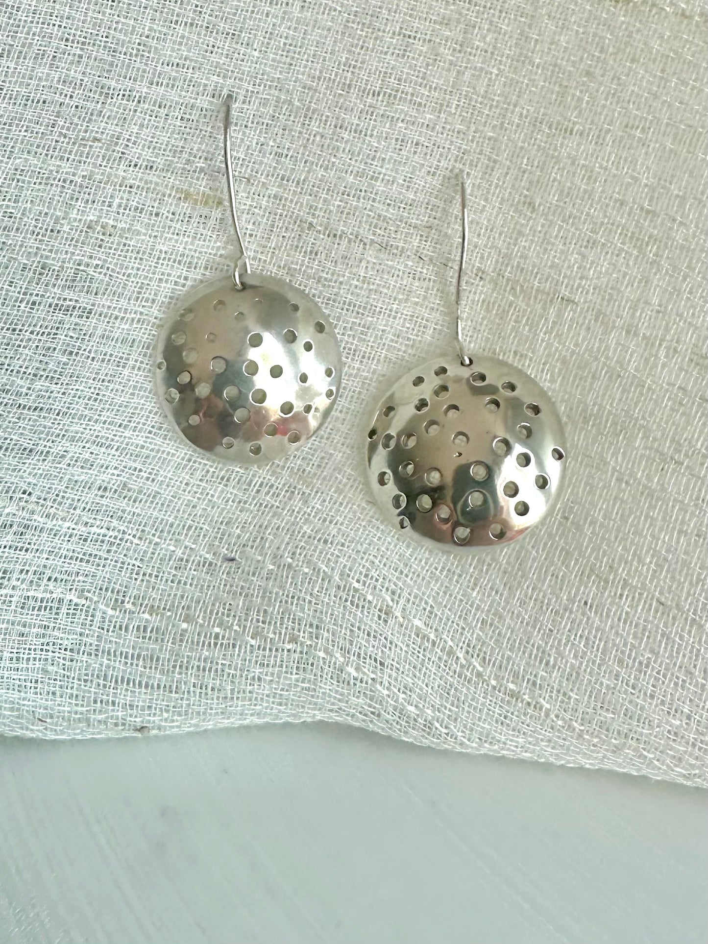 Pendientes colgantes Astra de plata