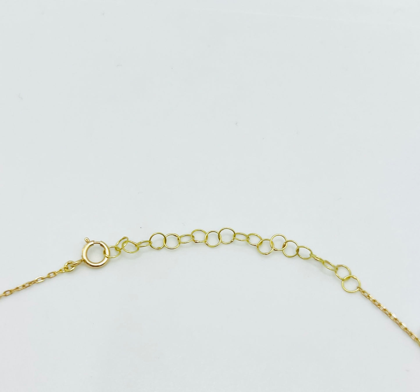 18k Pearl Drop Necklace | Station Necklace