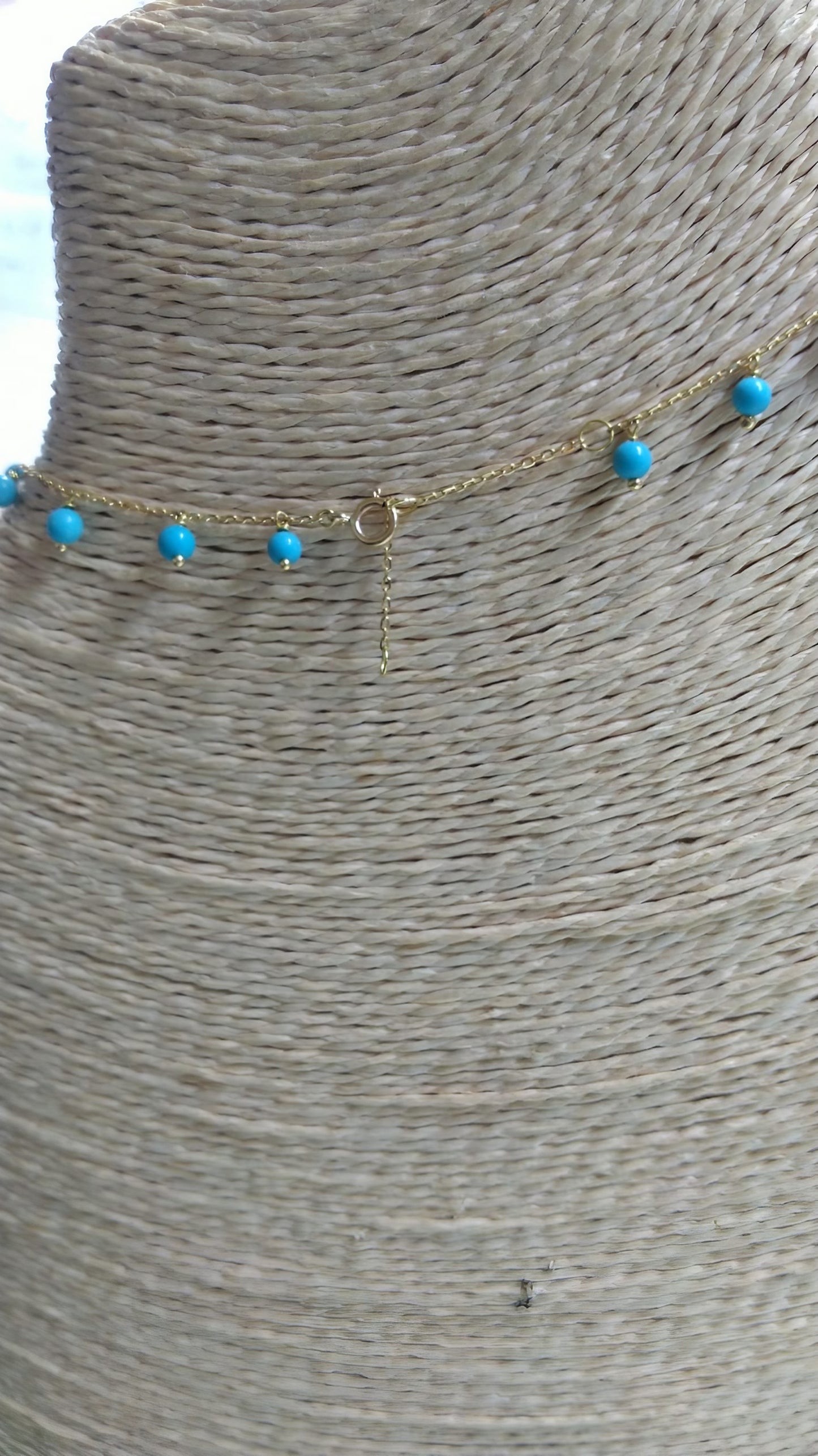 Azure Breeze choker 18k gold | Ella Creations Jewelry