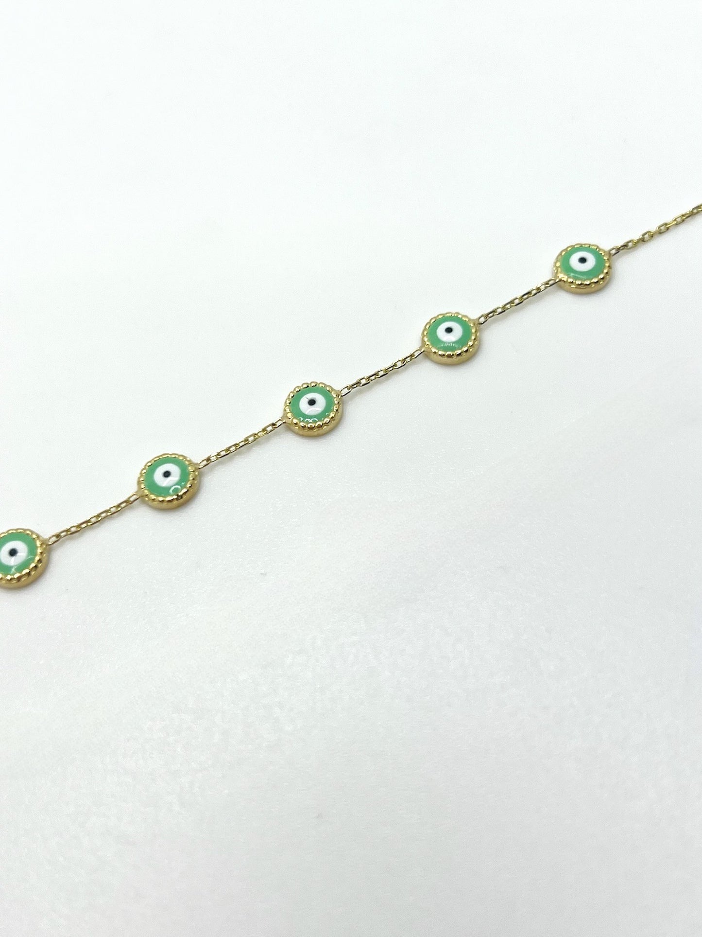 Evil Eye Charm Bracelet | Evil Eye Bracelet Gold