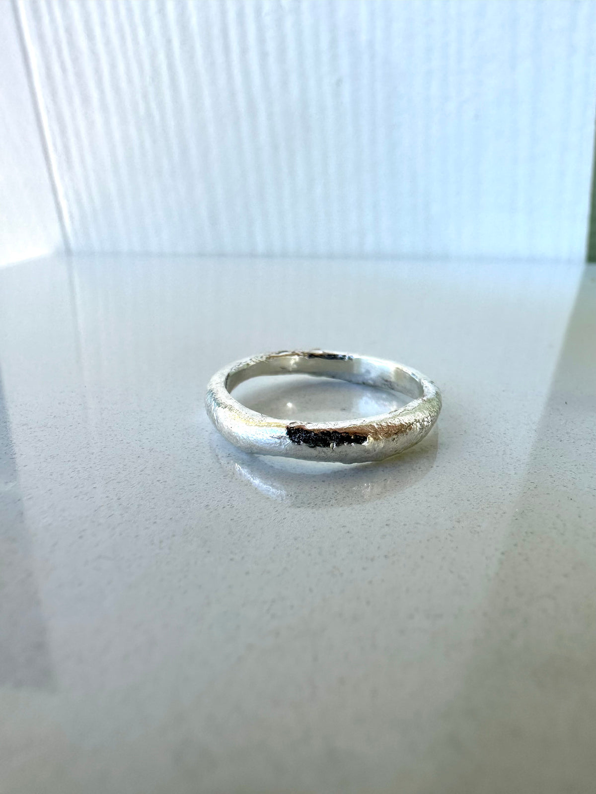 Molten SIlver Ring