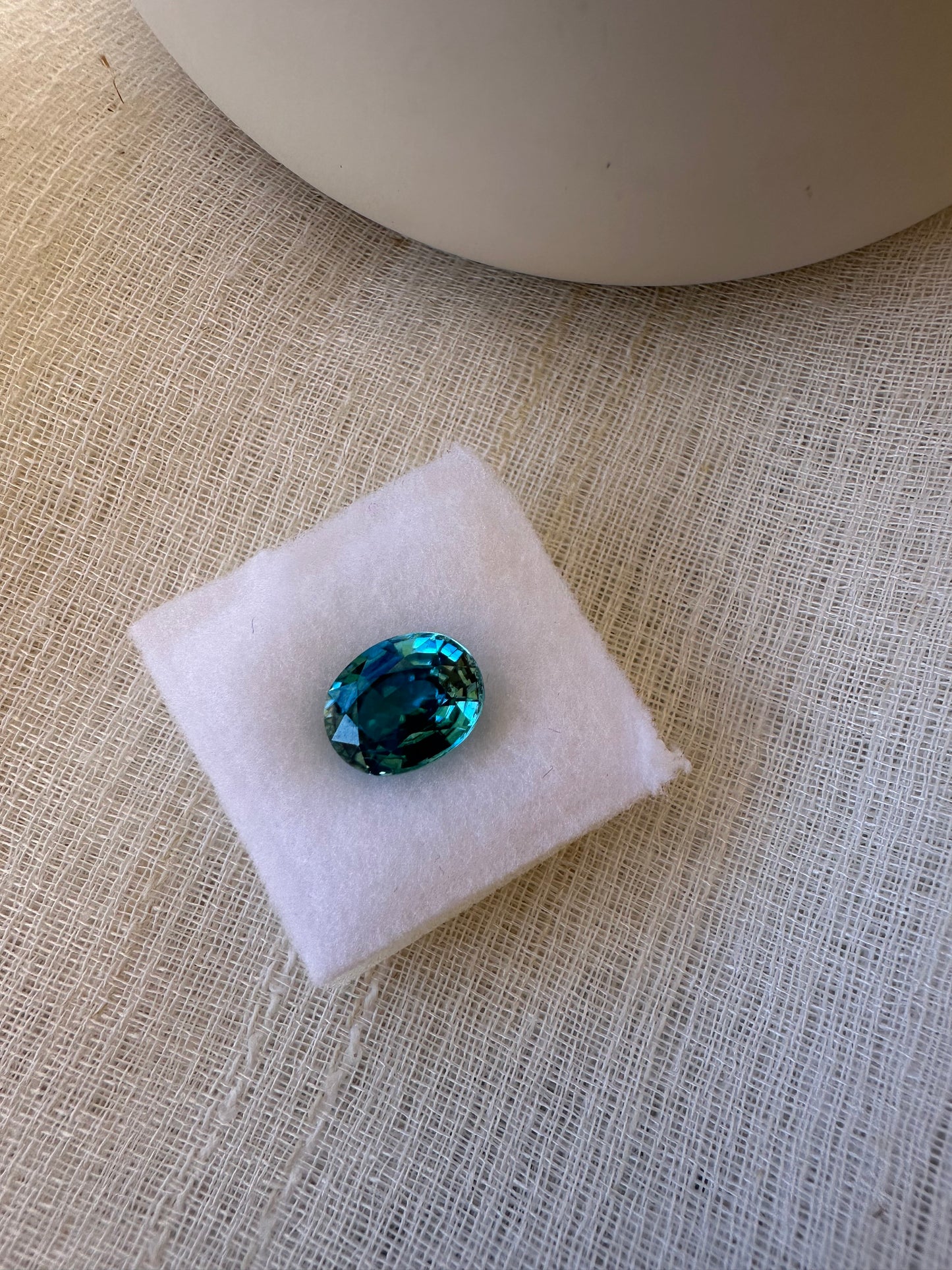 Natural Blue Zircon 4.99ct
