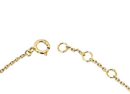 Evil eye three charms 18k gold bracelet | Ella Creations Jewelry