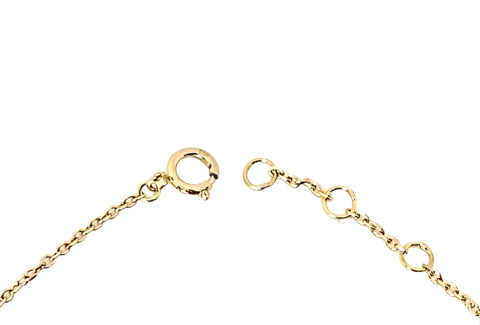 Evil eye and hamsa enameled 18k gold bracelet | Ella Creations Jewelry