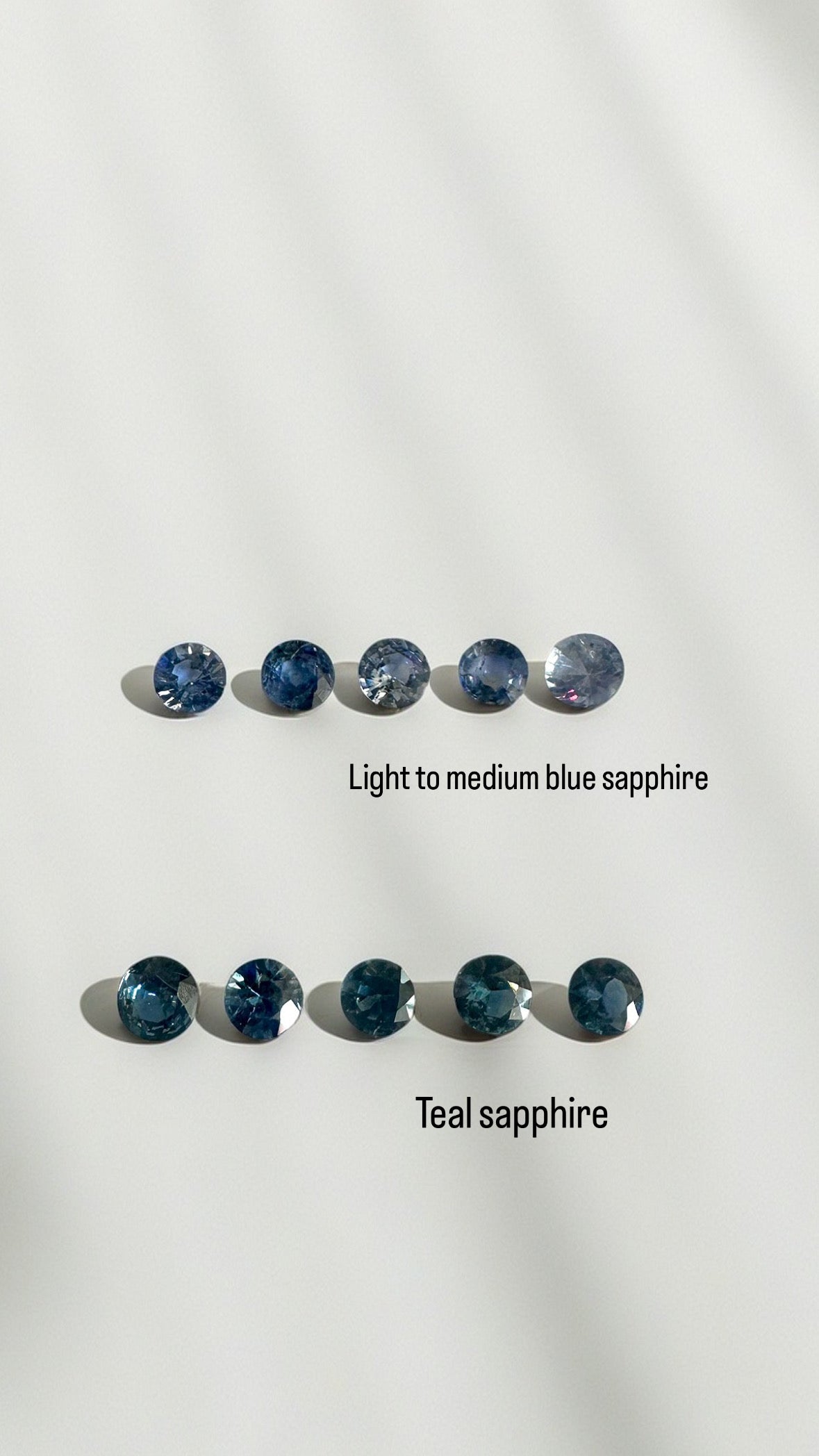 teal sapphire ring custom made