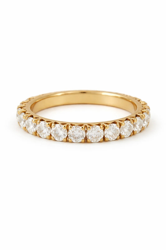 14K Diamond Eternity Band | 1.9ctw
