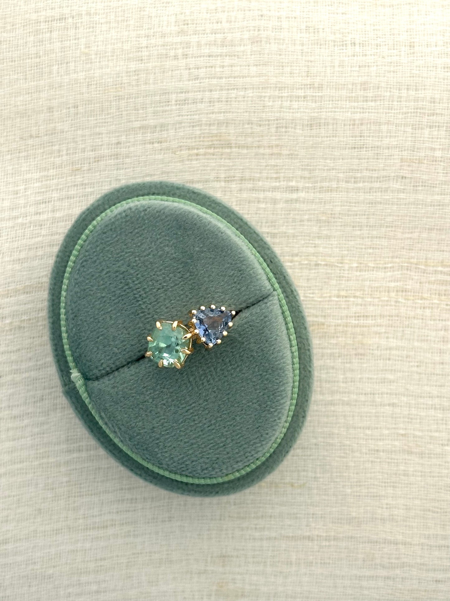 Toi et Moi Custom Ring