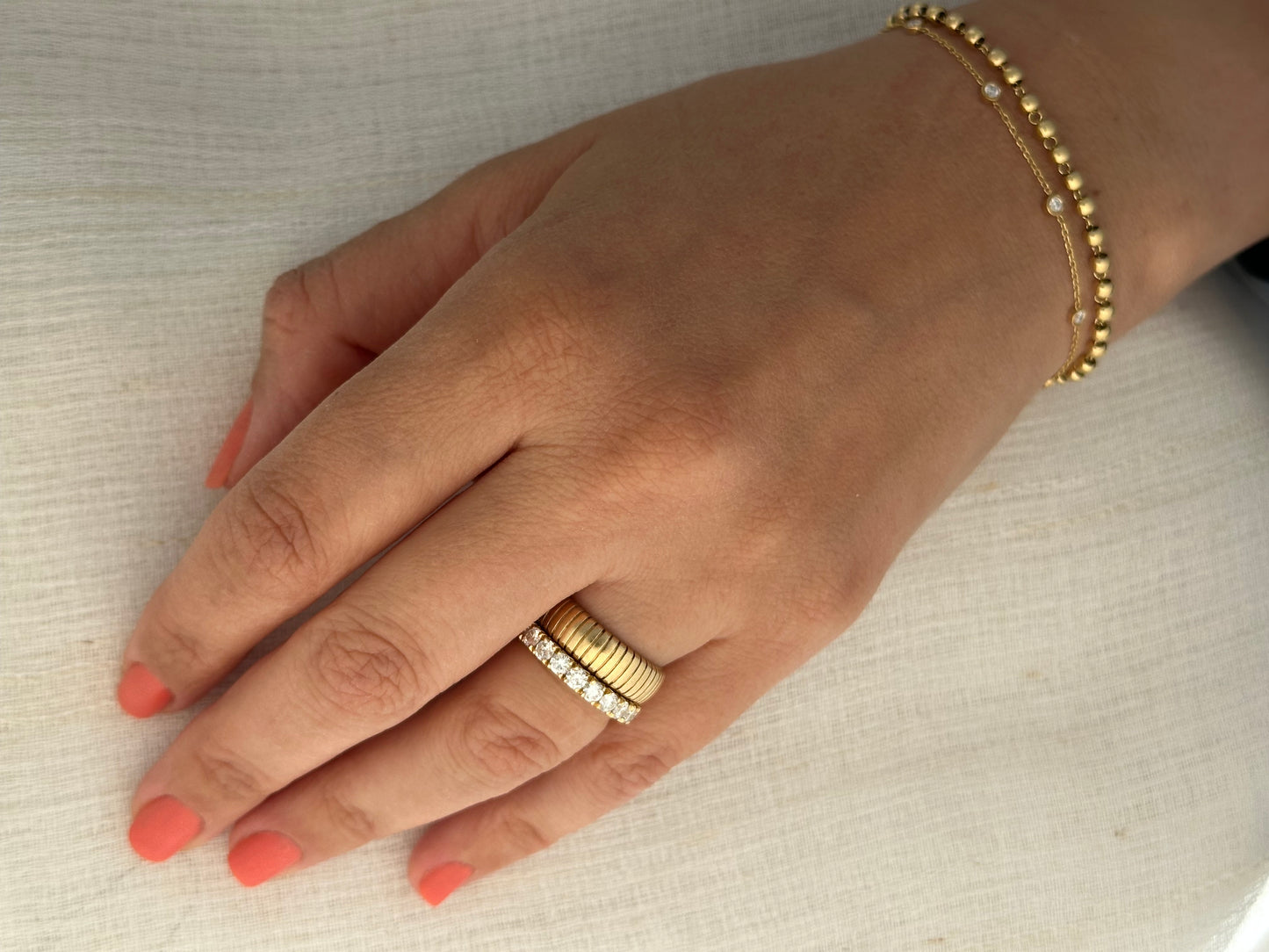 14K Diamond Eternity Band | 1.9ctw