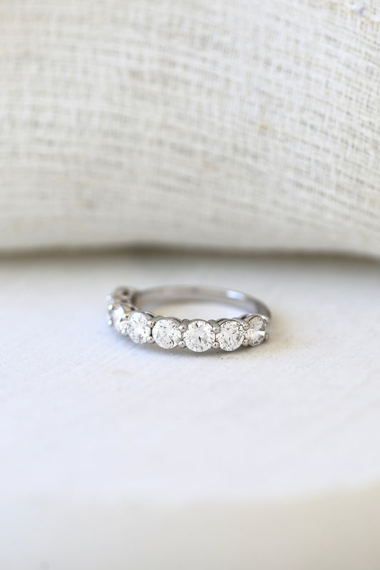 14K Half-Eternity Diamond band | 1.9ctw