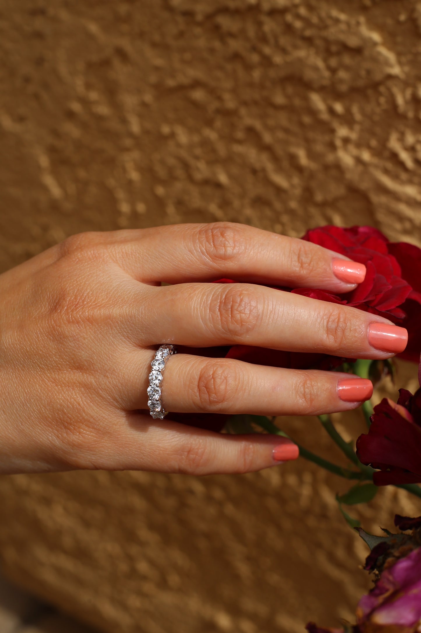 14K Half-Eternity Diamond band | 1.9ctw