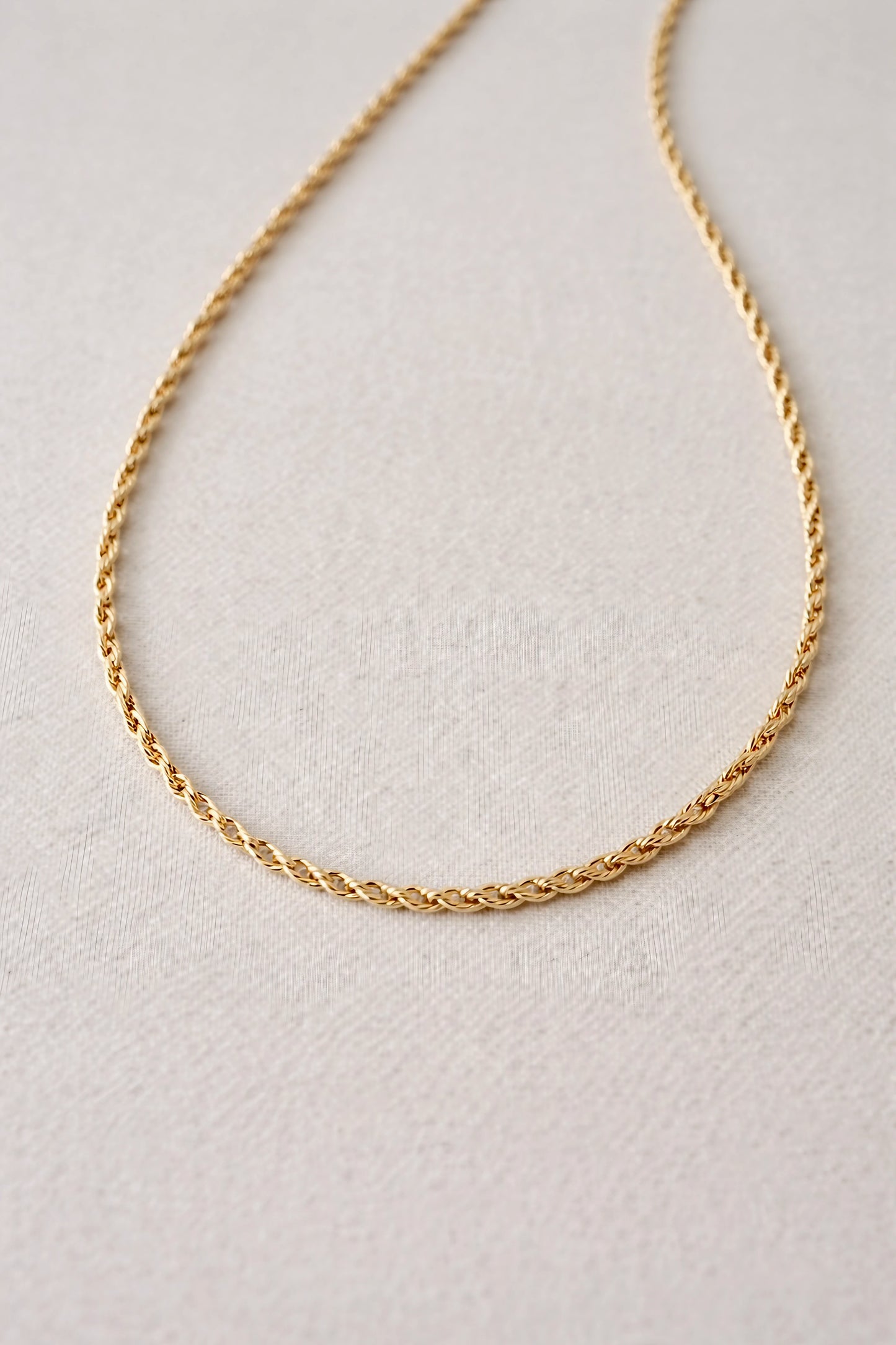 18K Rope Chain | 2.5mm