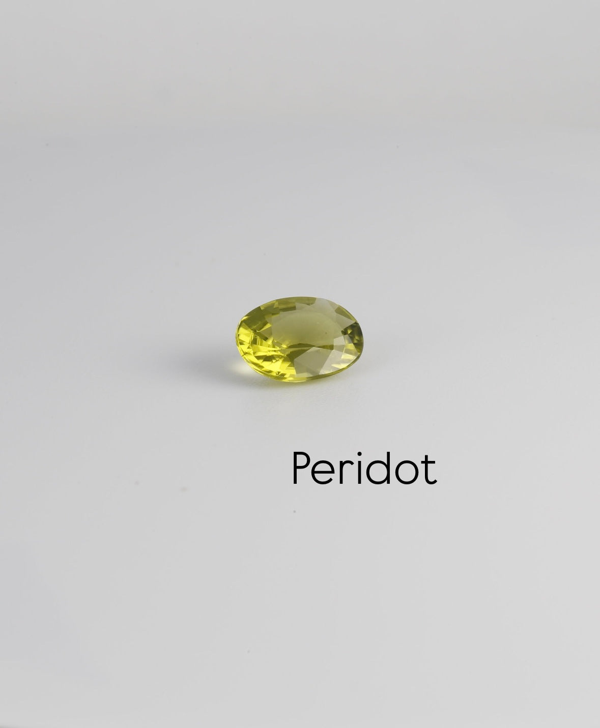 14k Oval Halo Pendant | Peridot, Spinel, Garnet