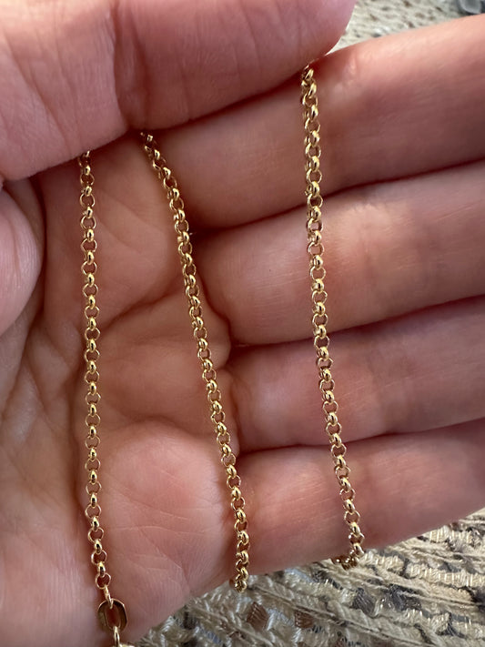 18k Rolo Chain | 2mm