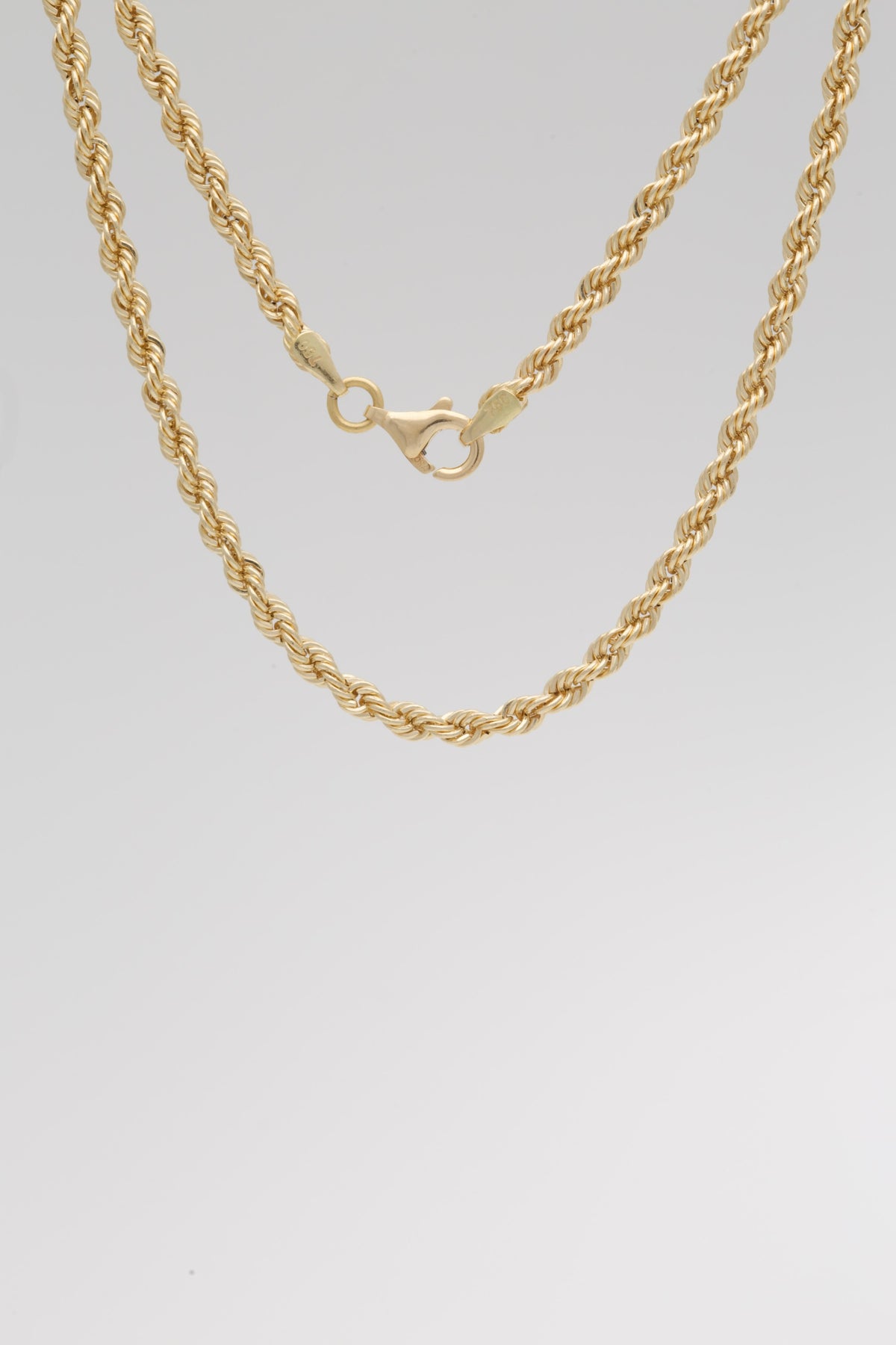 18K Rope Chain | 2.5mm