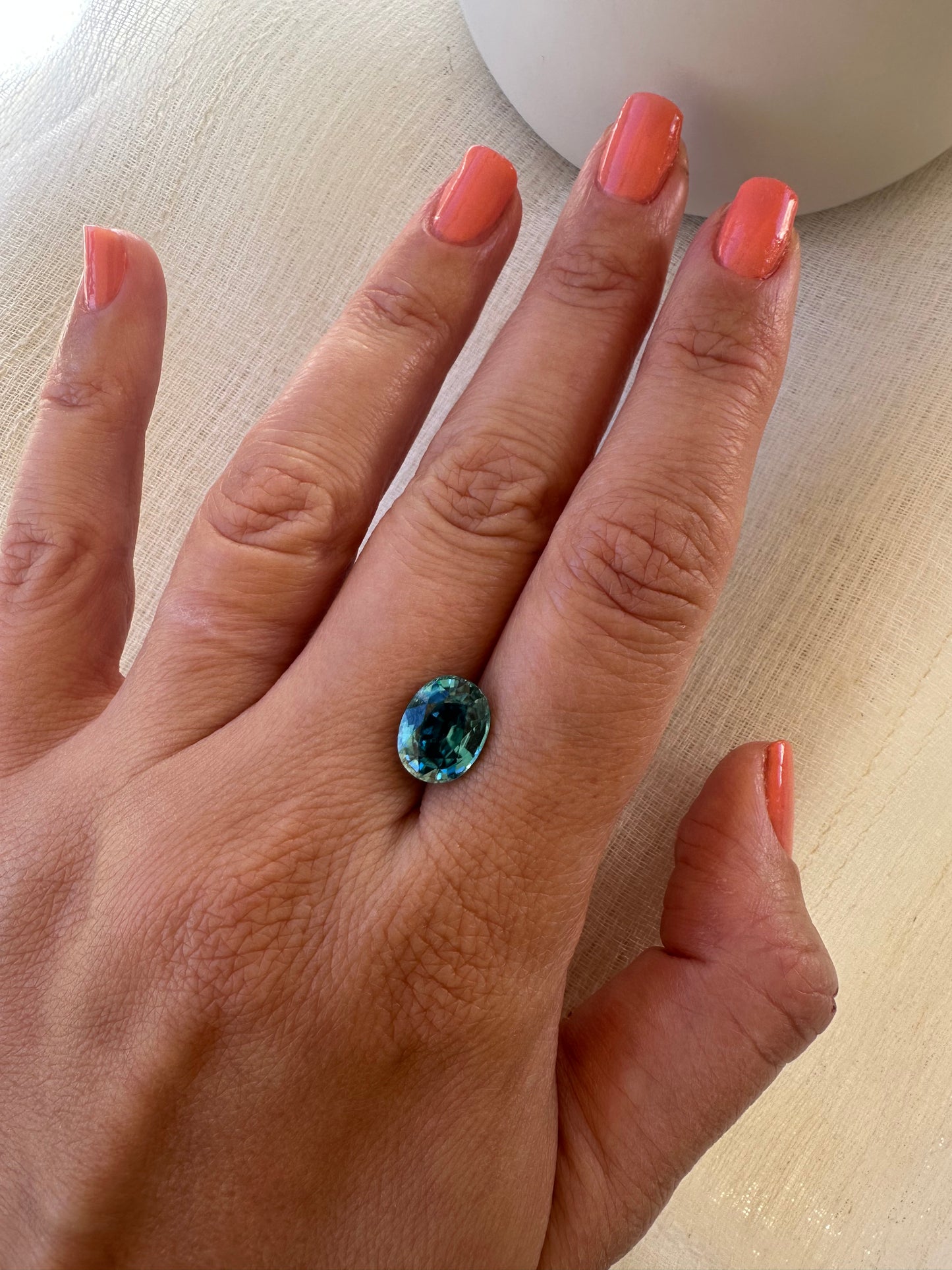 Natural Blue Zircon 4.99ct | December Birthstone