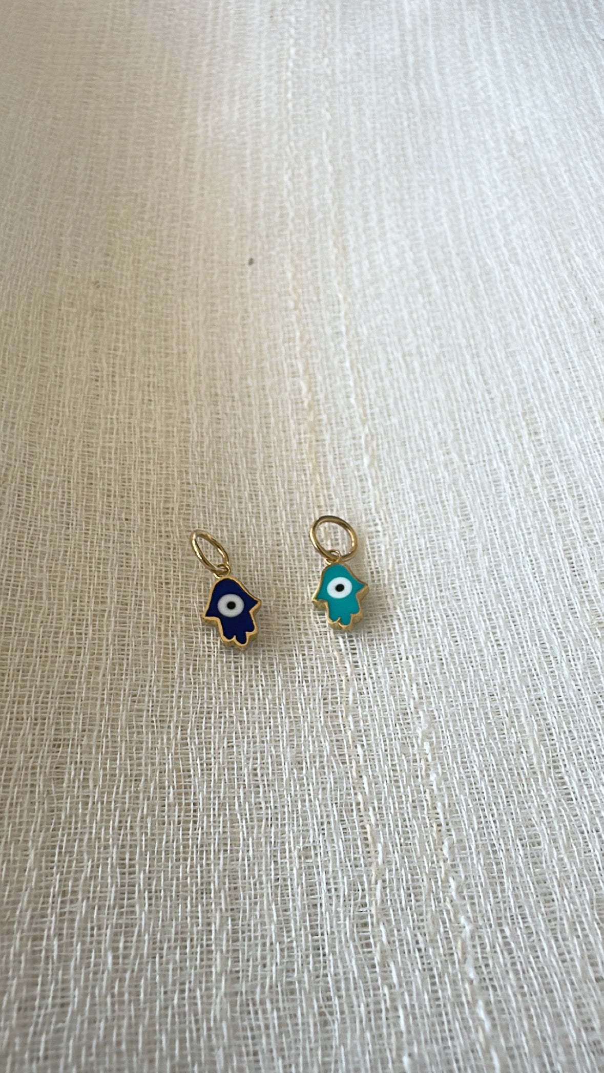 18K Gold Hamsa Charm